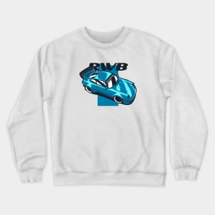 Blue 911 by RWB Tuner Crewneck Sweatshirt